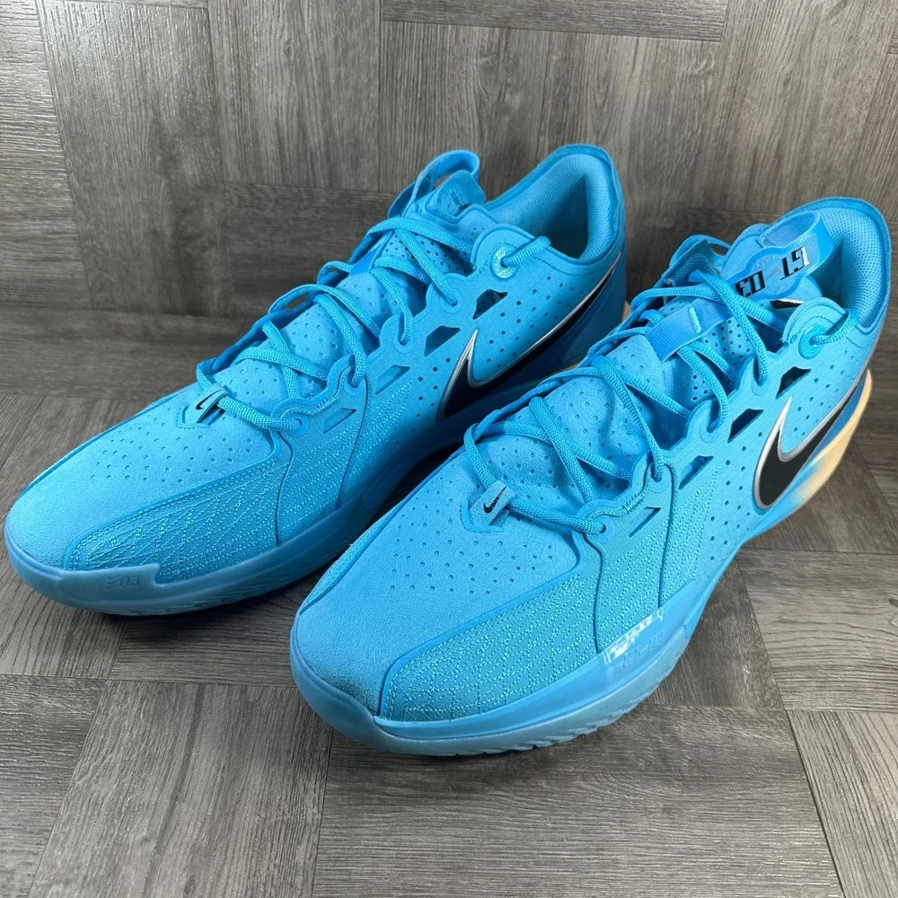 Nike Air Zoom G.T. Cut 3 Mens 20 Baltic Blue ZoomX Basketball NEW DV2913-404